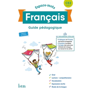 ESPACE-MOTS CE2 GUIDE PÉDAGOGIQUE