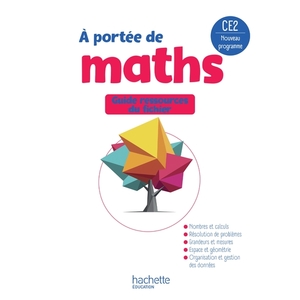 LE NOUVEL A PORTEE DE MATHS CE2 - GUIDE DU FICHIER ELEVE - ED. 2025