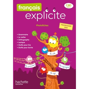 FRANCAIS EXPLICITE CM1 PHOTOFICHES - ED.2020