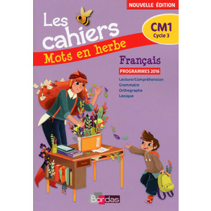 MOTS EN HERBE CM1 CAHIER D'EXERCICES - ED.2017