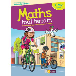 MATHS TOUT TERRAIN CM2 MANUEL ELEVE + CAHIER - ED.2018