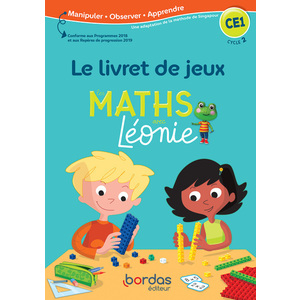 LES MATHS AVEC LEONIE CE1 LIVRET DE JEUX - ED.2020