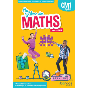 AU RYTHME DES MATHS CM1 MANUEL ELEVE - ED.2020