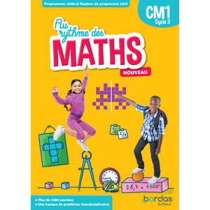 AU RYTHME DES MATHS CM1 FICHIER ELEVE ED.2020