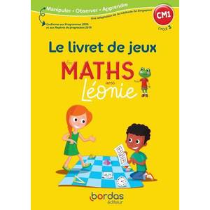 LES MATHS AVEC LEONIE CM1 LIVRET DE JEUX