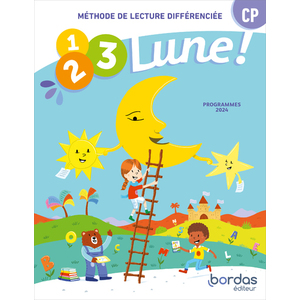 1, 2, 3, LUNE - METHODE DE LECTURE CP - 2024 - MANUEL DE COD