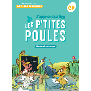 J'APPRENDS À LIRE AVEC LES P'TITES POULES - MÉTHODE DE LECTU