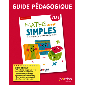 MATHS SUPER SIMPLES -  CM1 - 2026 - GUIDE PEDAGOGIQUE