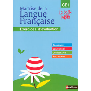 MAITRISE DE LA LANGUE FRANCAISE CE1 CAHIER D'EVALUATION