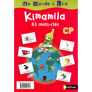 UN MONDE A LIRE - KIMAMILA CP - SERIE ROUGE - AFFICHETTES MO