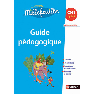 LE NOUVEAU MILLE FEUILLE CM1 GUIDE PEDAGOGIQUE - ED.2016