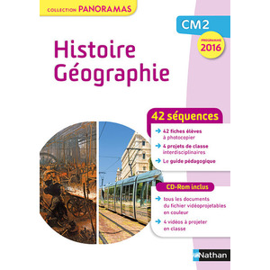 HISTOIRE GEOGRAPHIE CM2 COLLECTION PANORAMA FICHIER A PHOTOCOPIER