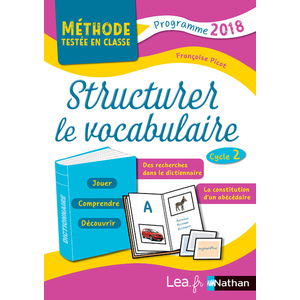 STRUCTURER LE VOCABULAIRE CYCLE 2 - METHODES TESTEES EN CLAS