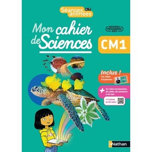 MON CAHIER DE SCIENCES CM1 - ED.2022