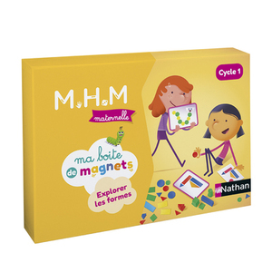 MHM MATERNELLE BOITE DE MAGNETS EXPLORER LES FORMES - ED.2022
