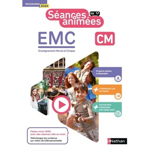 SÉANCES ANIMÉES - EMC CYCLE 3 - GUIDE + 33 SÉANCES À VIDÉOPROJETER