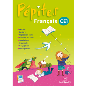 PEPITES CE1 FRANCAIS LIVRE ELEVE ED.2014