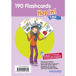 HOP IN ! CM2 FLASHCARDS - ED.2016