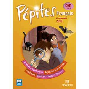 PEPITES FRANCAIS CM1 MANUEL ELEVE ED.2017