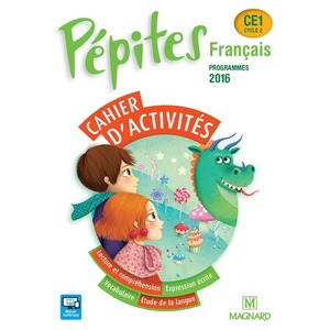 PEPITES FRANCAIS CE1 CAHIER ACTIVITES ED.17