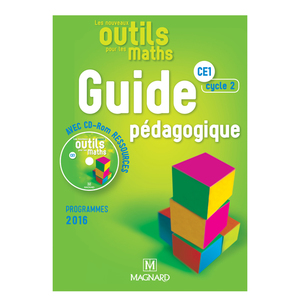 LES NOUVEAUX OUTILS POUR LES MATHS CE1 GUIDE PEDAG MANUEL + CD  ED.17