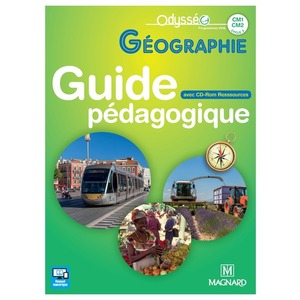 ODYSSEO GEOGRAPHIE CM1 CM2 GUIDE PEDAGOGIQUE + CD ROM ED.17