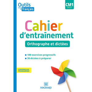 OUTILS POUR LE FRANCAIS CM1 CAHIER D'ENTRAINEMENT - ED.2020