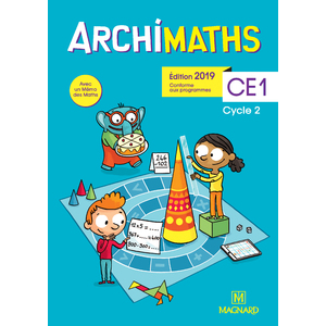 ARCHIMATHS CE1 FICHIER DE L'ELEVE + MEMO DES MATHS ED.2019