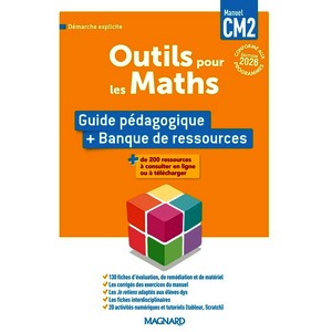 OUTILS POUR LES MATHS CM2 (2026) - GUIDE PEDAGOGIQUE DU MANU