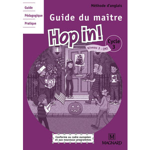 HOP IN ! CM2 NIVEAU 3 GUIDE DU MAITRE + 2 CD AUDIO