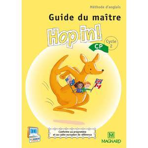HOP IN ! CP GUIDE DU MAITRE ED.2013