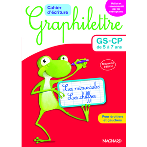 GRAPHILETTRE CAHIER D'ECRITURE GS-CP ED.2017