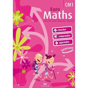 EURO MATHS CM1 LIVRE ELEVE + AIDE MEMOIRE 2009