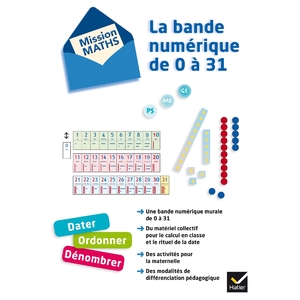 MISSION MATHS - BANDE NUMERIQUE DE 0 A 31 ED. 2012 - MATERIE