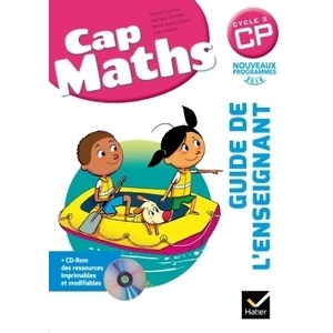 CAP MATHS CP GUIDE L'ENSEIGNANT + CD-ROM ED.2016