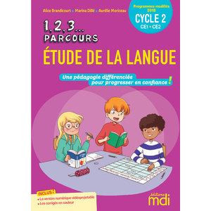 1 2 3 PARCOURS... ETUDE DE LA LANGUE - FICHIER CE + CD 2020