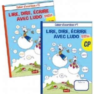 LOT  2 CAHIERS D'EXERCICES - METHODE DE LECTURE LUDO EDITION