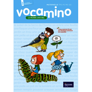 VOCAMINO MATERNELLE TPS PS MS GS - LE MONDE NATUREL TPS - PS - MS - GS 2026