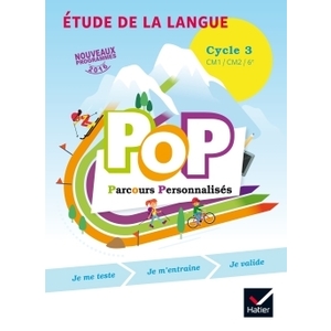 POP ETUDE DE LA LANGUE CYCLE 3 LIVRE ELEVE - ED. 17