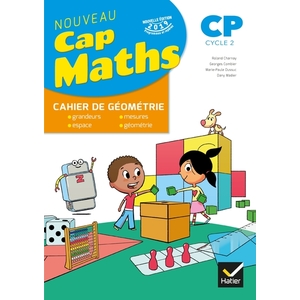 CAP MATHS CP CAHIER DE GEOMETRIE-MESURE - ED.2019