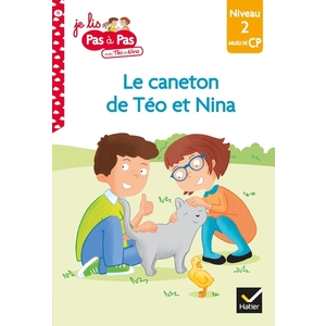 JE LIS PAS A PAS - T15 - TEO ET NINA CP NIVEAU 2 - LE CANETO