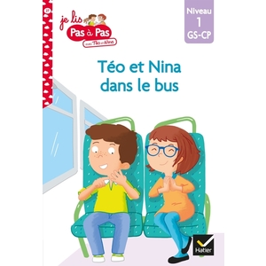 JE LIS PAS A PAS - T27 - TEO ET NINA GS-CP NIVEAU 1 - TEO ET