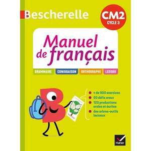 BESCHERELLE CM2 ETUDE DE LA LANGUE MANUEL ELEVE - ED.2021