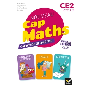 CAP MATHS CE2 CAHIER DE GEOMETRIE - ED.2021