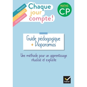 CHAQUE JOUR COMPTE CP - GUIDE BI-MÉDIA + DIAPORAMAS - ED. 2022