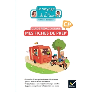 LE VOYAGE DE LILI ET PACO CP - METHODE DE LECTURE - ED. 2023