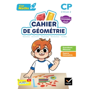 CAP MATHS CP - CAHIER DE GÉOMÉTRIE-MESURE - ED. 2025