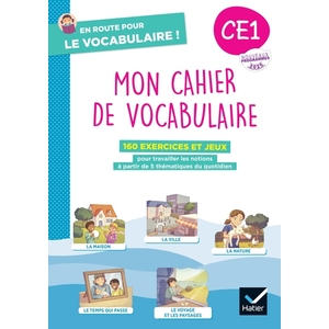 EN ROUTE POUR CE1 - VOCABULAIRE - CAHIER ÉLÈVE ED. 2025