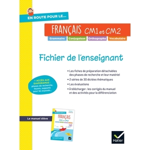 EN ROUTE POUR CM - FRANÇAIS - FICHIER DE L'ENSEIGNANT - ED. 2025