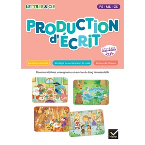 LETTRES ET CIE PS-MS-GS - PRODUCTION D'ÉCRIT - GUIDE + FLASHCARDS - ED. 2025